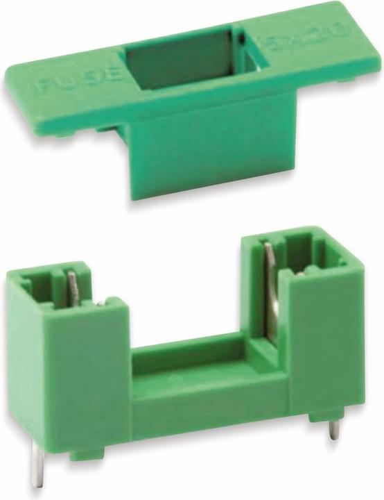 Produktbild ESKA 506.000 G-Sicherungshalter mit Kappe für 5x20mm Printmontage, 6,3A, 250V (6.30 A)