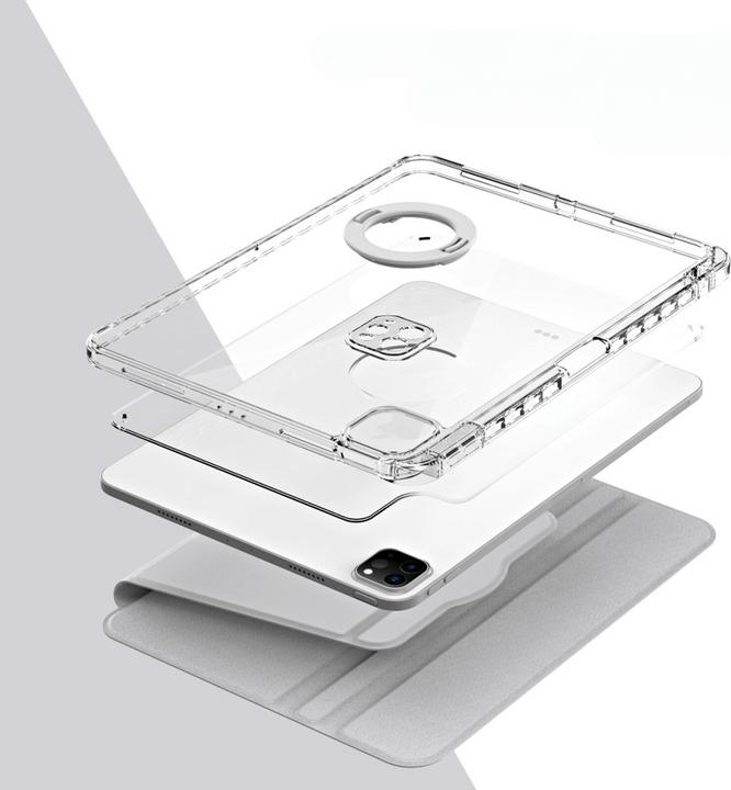 Image du produit Cover-Discount iPad Pro 13 2024 - Étui pivotant 2en1 avec dos + couvercle (iPad Pro 13 2024 (M4))