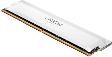 Image du produit Crucial Pro OC DDR5-6000 UDIMM Wht (1 x 32GB, 3000 MHz, RAM DDR5, DIMM)