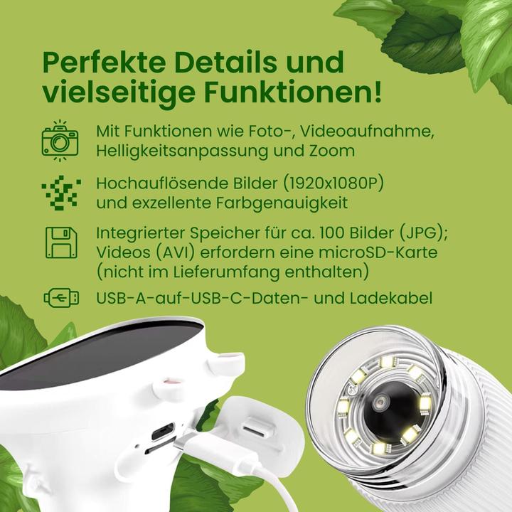 Actual product image Hermex Portable children's microscope Mini hand-held microscope Portable microscope