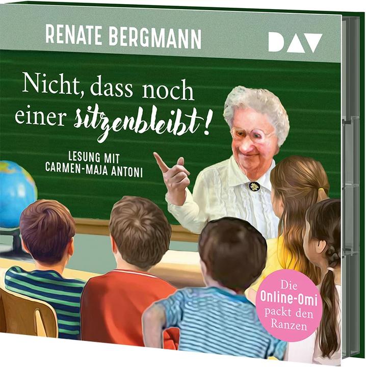 Image du produit Ne laissez pas quelqu'un d'autre s'asseoir! La mamie en ligne prépare son cartable (Renate Bergman, Allemand)