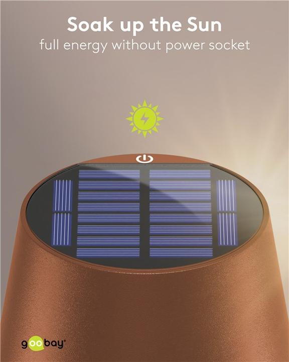 Actual product image Goobay Cordless LED table lamp (150 lm)