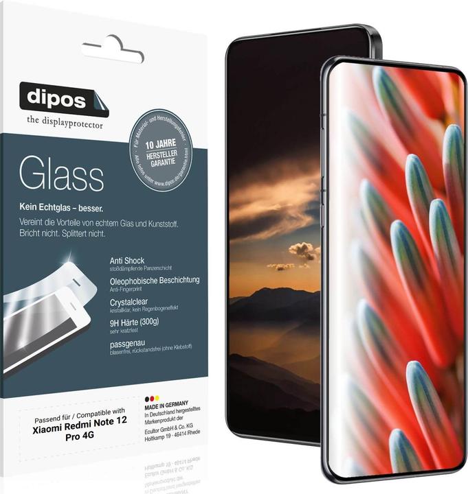 Image du produit Dipos Anti-Shock Film de Protection d’écran (1 pièce(s), Xiaomi Redmi Note 12 Pro)
