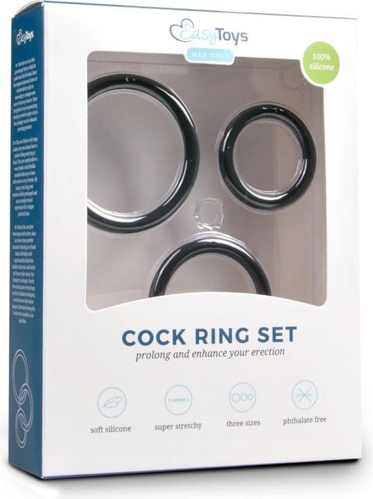 Immagine prodotto Easytoys Set di cockring (6 cm)