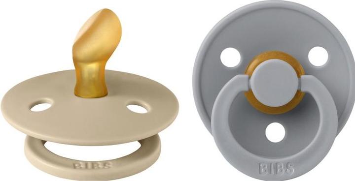 Produktbild Bibs Colour Latex Schnuller (anatomisch, 0-6 Monate), Cloud & Vanilla (2 x, bis 6 Monate)