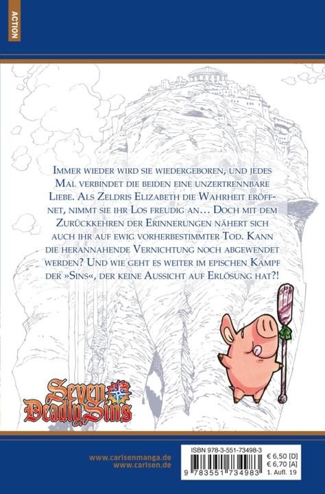 Actual product image Seven Deadly Sins 28 (German, Suzuki Nakaba, 2019)
