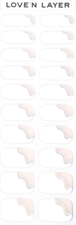 Produktbild Love'n Layer - French Swirl White