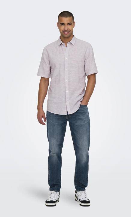 Image du produit Only & Sons Onscaiden Life Ss Solid Linen Shirt Noos (XS)