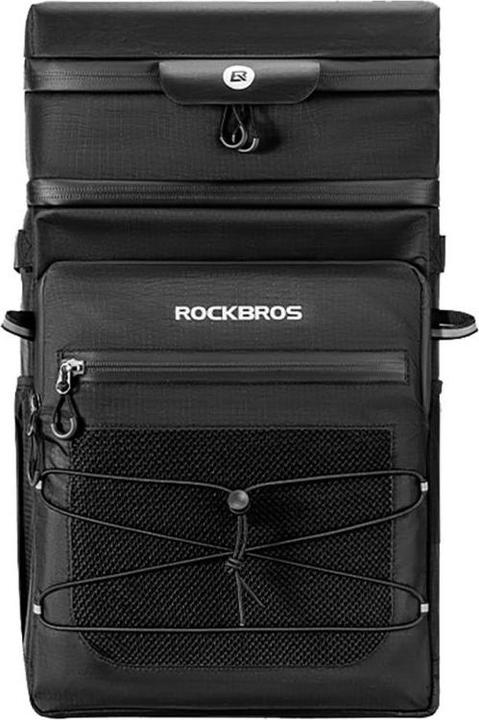 Actual product image Rockbros Waterproof Backpack with Cooling 14l - Black (14 l)