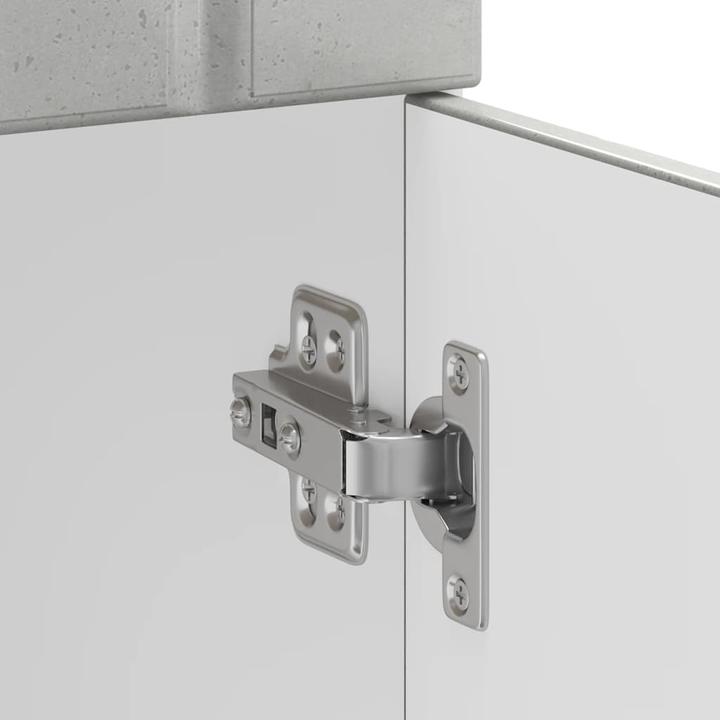 Actual product image VidaXL Kitchen base unit Lucca Concrete grey Wood-based sink base unit (50 x 46 x 81.5 cm)