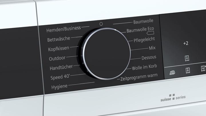 Actual product image Siemens WQ33G290CH (8 kg, Right, CH plug)