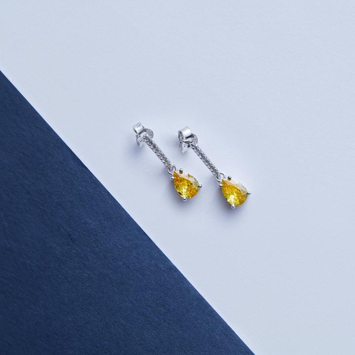 Produktbild Morellato Tesori Recycled Silver Sparkling Dangle Earrings SAIW196 (Silber 925)