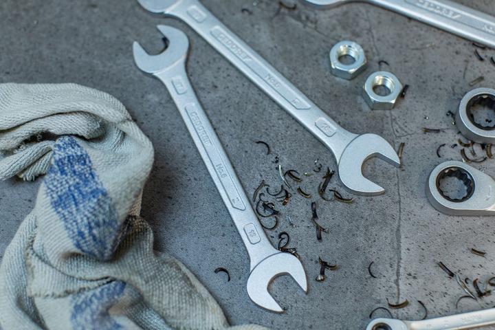 Actual product image Gedore 6 11X14 Double Open Ended Spanner 11x14 mm