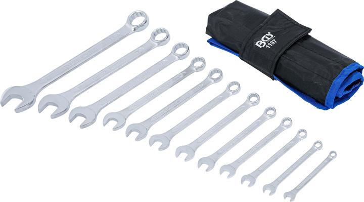 Produktbild BGS Maul-Ringschlüssel-Satz (22 mm, 8 mm, 10  mm, 14 mm, 11 mm, 7 mm, 12 mm, 19 mm, 17 mm, 20 mm, 13 mm, 6 mm, 9 mm)