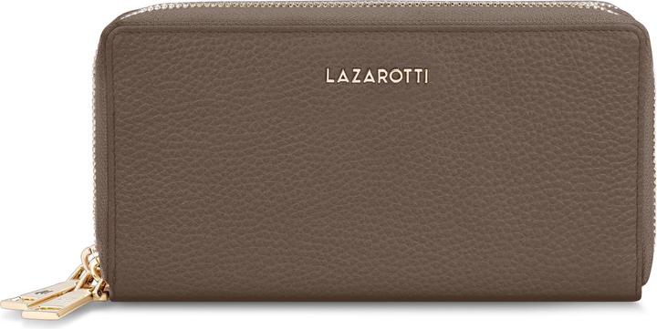 Lazarotti Bologna Leather Geldbörse RFID Schutz Leder 20 cm
