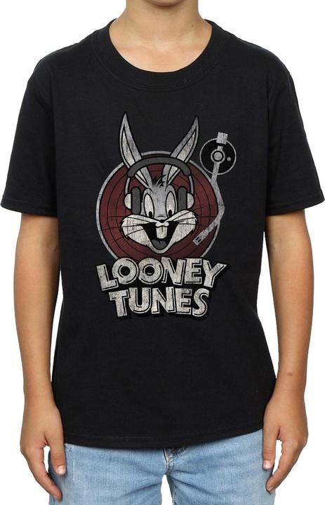 Immagine prodotto Looney Tunes Maglietta Bugs Bunny Circle Cotton Logo Ragazzi (152, 158)