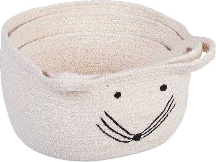 Relaxdays 3x storage baskets (3 x)