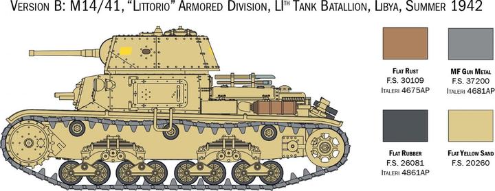 Actual product image 1:56 Italian tanks & Semoventi