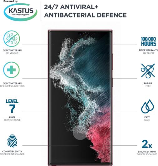 Produktbild Eiger Mountain Glass Ultra Edge (1 Stück, Samsung Galaxy S22 Ultra)