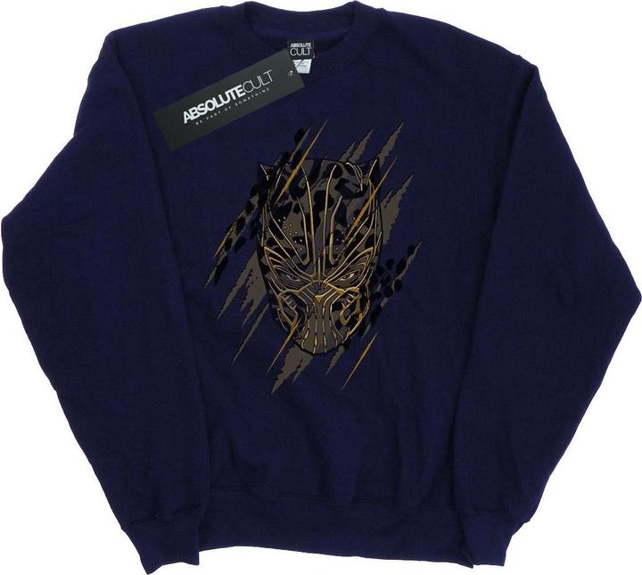 Immagine prodotto Felpa uomo Black Panther Gold Head in cotone (M)