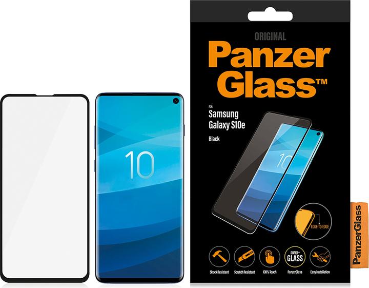 Produktbild PanzerGlass Edge to Edge (1 Stück, Samsung Galaxy S10e)
