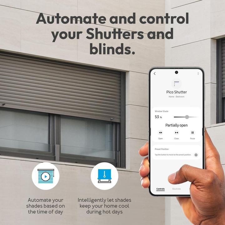 Produktbild Aeotec AEOZZGA004 - Pico Shutter (Zigbee) (Rolladenaktor)