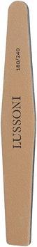 Actual product image Tools for Beauty T4B Lussoni Premium Trapezoid Nail Files 180/240 Grit - Pack of 25