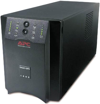Actual product image APC Smart-UPS SUA1500I 1500VA/980W, USB & Serial (1500 VA, 980 W, Line-interactive UPS)