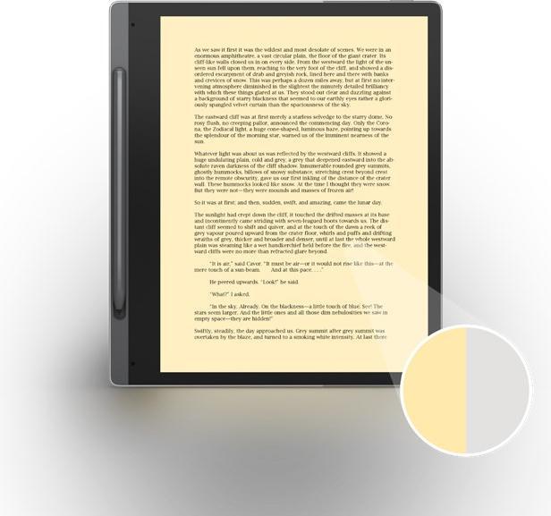 Actual product image Lenovo Smart Paper (10.30", 64 GB, storm grey)
