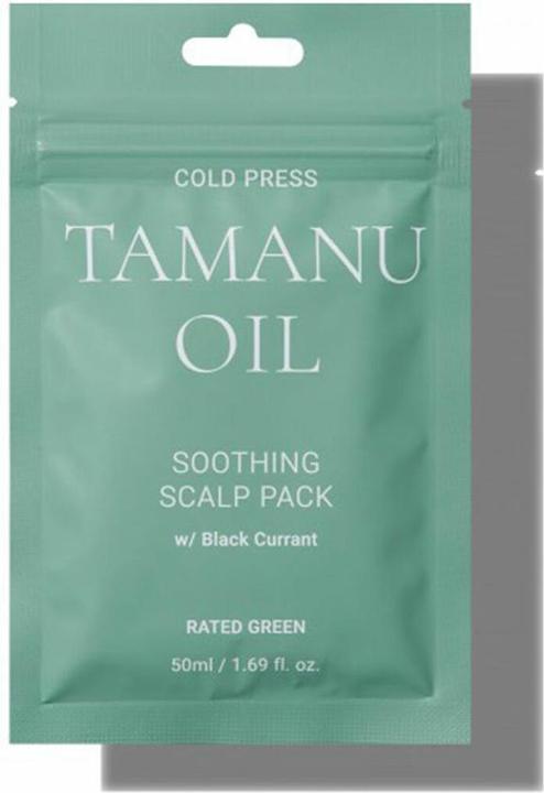 Produktbild Rated Green cold press tamanu oil soothing scalp pack w/ blackcurrant (50 ml)