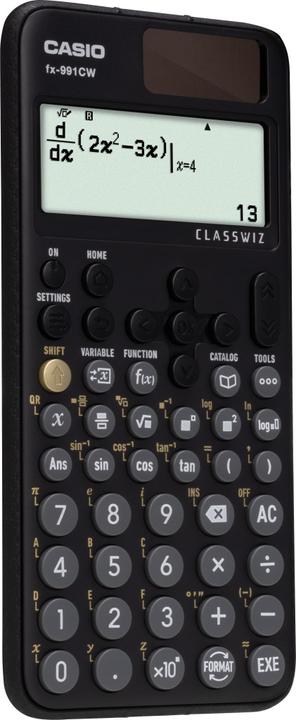 Actual product image Casio Calculatrice scolaire FX-991CW (Solar cells)