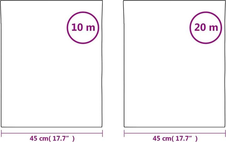 Produktbild VidaXL Fensterfolien Matt Streifen-Design PVC (45 x 1000 cm)