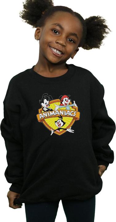 Produktbild Universal Textiles Mädchen Logo Wappen Sweatshirt (116)