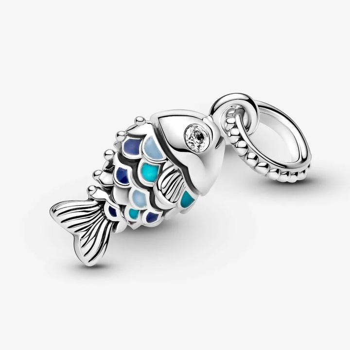 Actual product image Pandora Fish (Silver 925, Enamel)