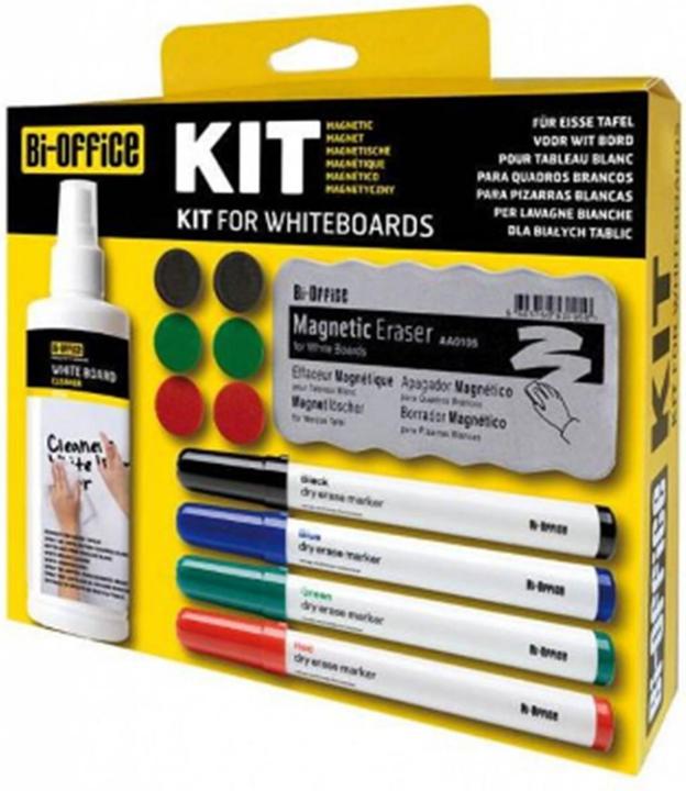 Produktbild Bi-Office Earth-it Kit (Grün, Blau, Schwarz, Rot, 2 mm, 4 x)