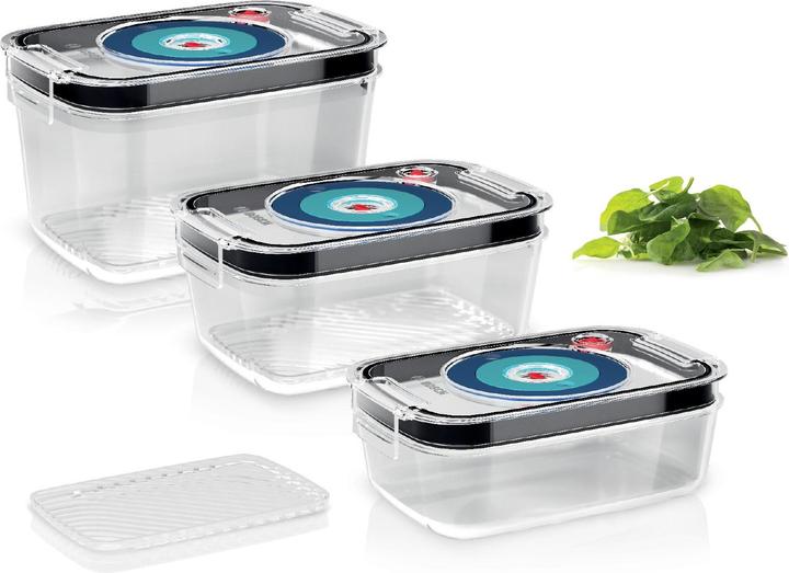 Produktbild Bosch Hausgeräte MSZV0FC3 Lebensmittelaufbewahrungsbehälter Rechteckig Set, (e) (1.70 l)