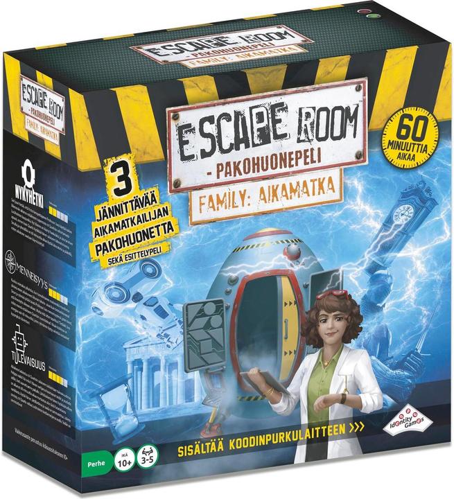 Actual product image Identity games Escape Room Family Aikamatka -pakohuonepeli (Finnish)