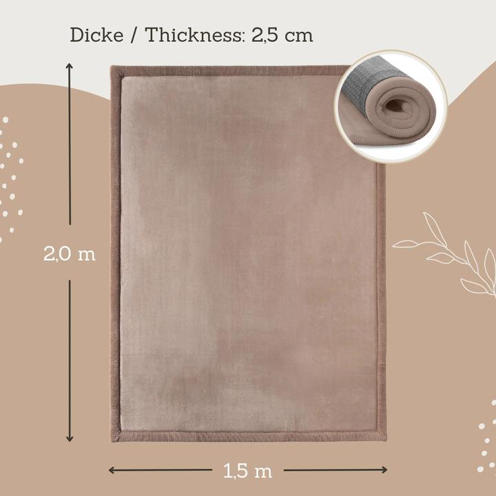 Produktbild Hakuna Matte XXL Samtmatte, Wolke (200 x 150 cm)