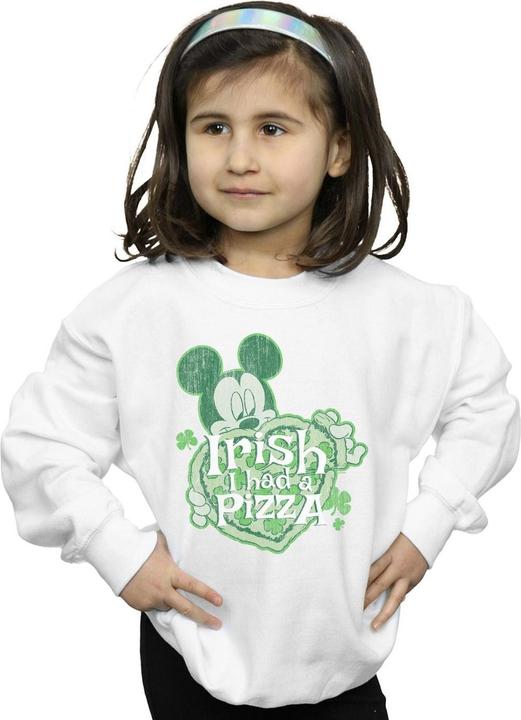 Image du produit Disney - Sweat MICKEY MOUSE SHAMROCK PIZZA - Fille (140, 146)
