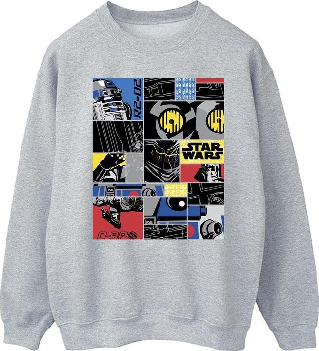 Produktbild Star Wars Droid Montage Sweatshirt (M)