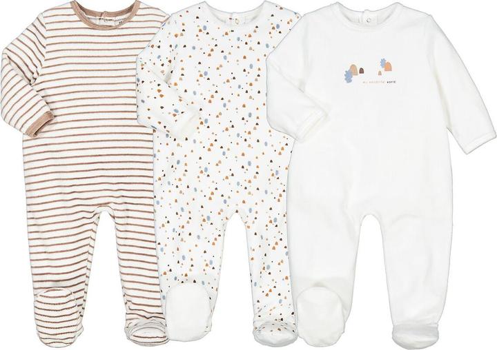 Produktbild La Redoute Collections 3er-Pack Strampler (74)