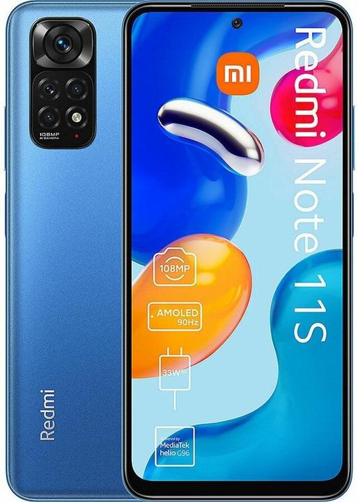 Produktbild Xiaomi Redmi Note 11S (64 GB, Twilight Blue, 6.43", Dual SIM, 108 Mpx, 4G)