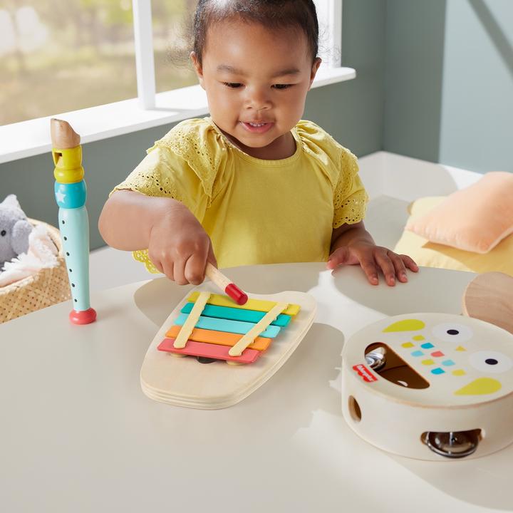 Image du produit Fisher-Price Coffret musical en bois (Multilingue)