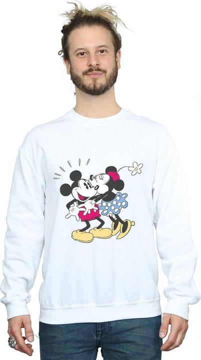 Immagine prodotto Disney Mickey And Minnie Mouse Kiss Felpa Uomo (M)