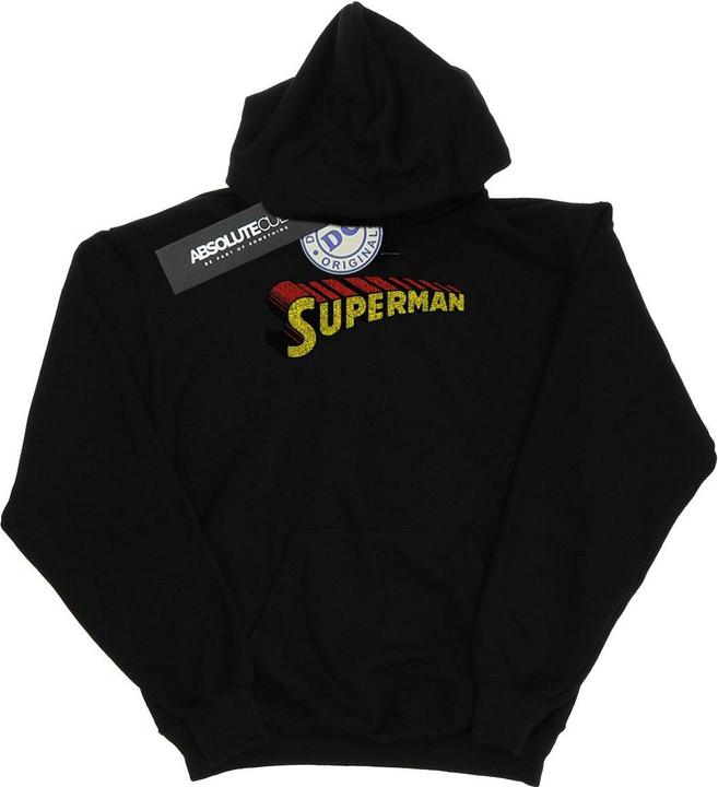 Superman Telescopic Crackle Logo Kapuzenpullover (XXL)