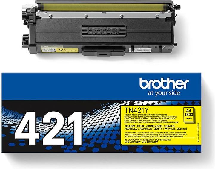 Actual product image Brother Tn-421y (Y)