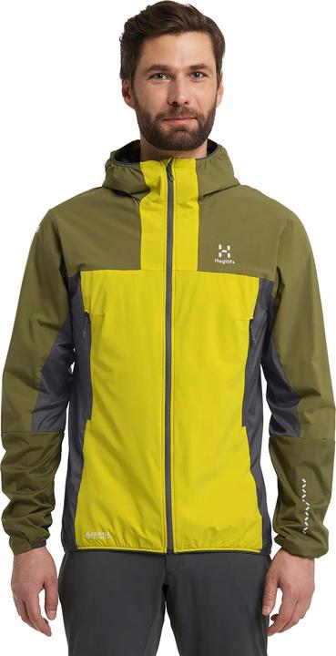 Produktbild Haglöfs L.I.M Alpha Hood Men Aurora/olive green (S)