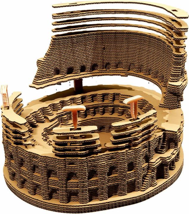 Produktbild Cartonic Kolosseum - 3D Modell aus Karton
