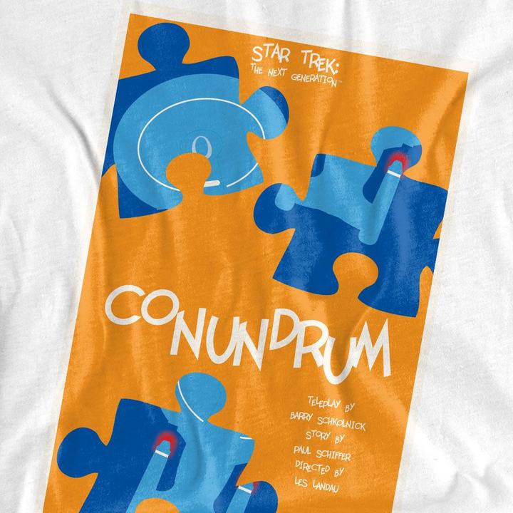 Actual product image Unisex Adult The Next Generation Season 5 Episode 14 T-Shirt (L)