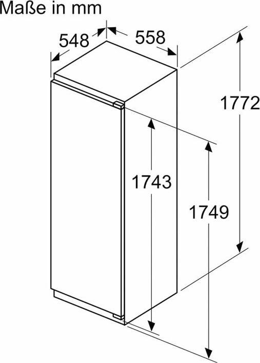 Actual product image Bosch Hausgeräte KIR81VFE0 (310 l)